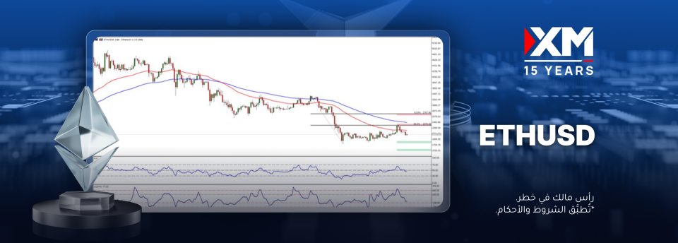 فشلت عملة الايثيريوم في تمديد الانتعاش الأخير.. هل ستستمرّ في الهبوط؟